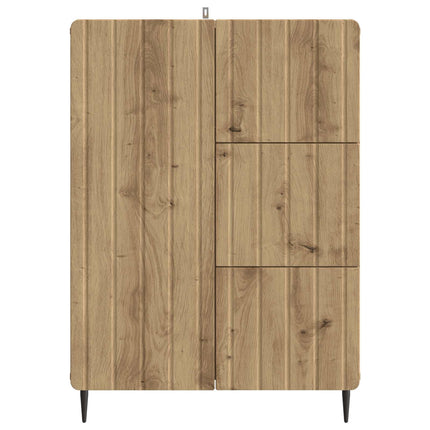 Sideboard Artisan-ek 66 x 34,5 x 91,5 cm Konstruerat trä