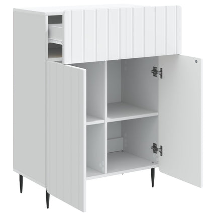 Sideboard Vit 66 x 34,5 x 92 cm Konstruerat trä