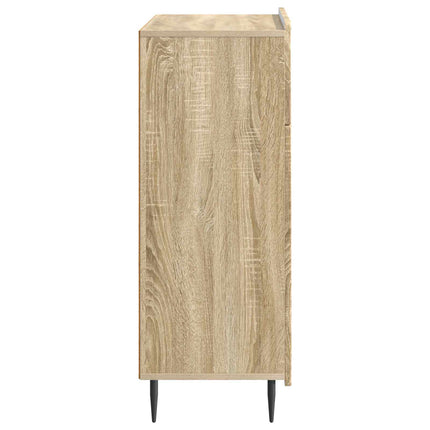 Sideboard med låda Sonoma-ek 66 x 34,5 x 92 cm Konstruerat trä
