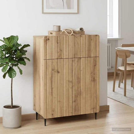 Sideboard Artisan-ek 66 x 34,5 x 92 cm Konstruerat trä
