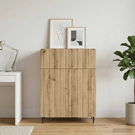 Sideboard Artisan-ek 66 x 34,5 x 92 cm Konstruerat trä