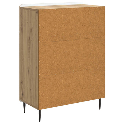 Sideboard Artisan-ek 66 x 34,5 x 92 cm Konstruerat trä