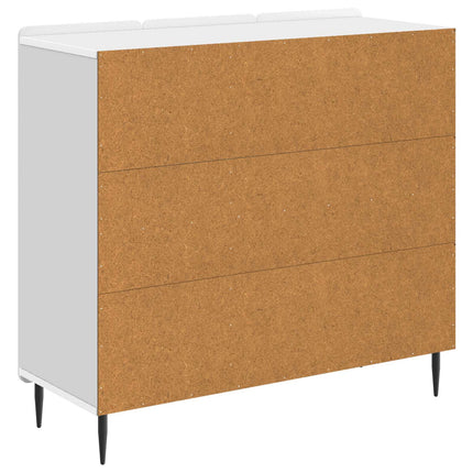 Sideboard Vit 89 x 34,5 x 82 cm Konstruerat trä