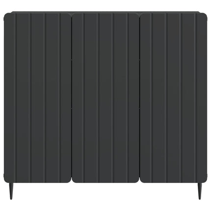 Sideboard Svart 89 x 34,5 x 82 cm Konstruerat trä