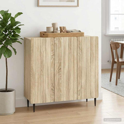Sideboard Sonoma-ek 89 x 34,5 x 82 cm Konstruerat trä