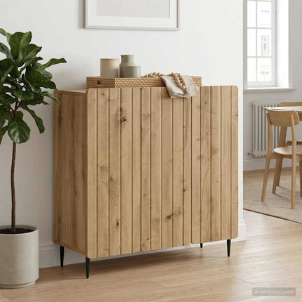 Sideboard Artisan-ek 89 x 34,5 x 82 cm Konstruerat trä