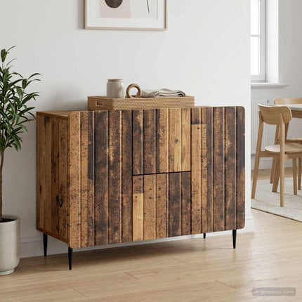 Sideboard Gammalt trä 89 x 34,5 x 62 cm Konstruerat trä