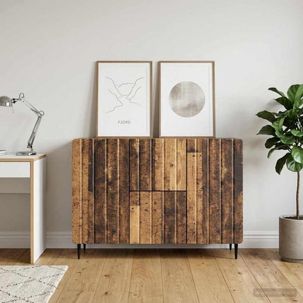 Sideboard Gammalt trä 89 x 34,5 x 62 cm Konstruerat trä