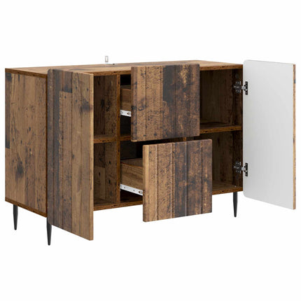 Sideboard Gammalt trä 89 x 34,5 x 62 cm Konstruerat trä