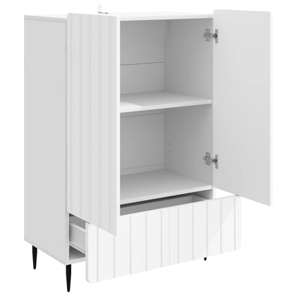 Sideboard Vit 66 x 34,5 x 97 cm Konstruerat trä