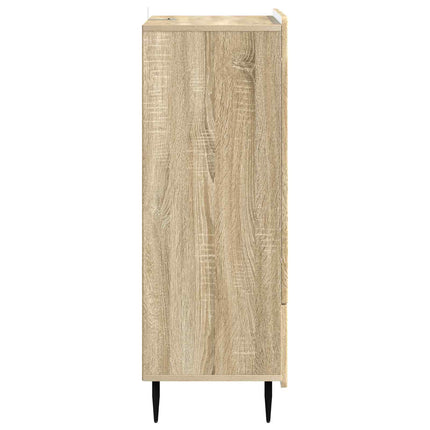 Sideboard med låda Sonoma-ek 66 x 34,5 x 97 cm Konstruerat trä