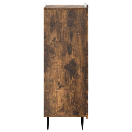 Sideboard Rökt ek 66 x 34,5 x 97 cm Konstruerat trä