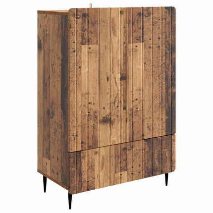 Sideboard Gammalt trä 66 x 34,5 x 97 cm Konstruerat trä