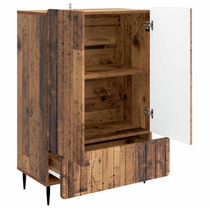 Sideboard Gammalt trä 66 x 34,5 x 97 cm Konstruerat trä