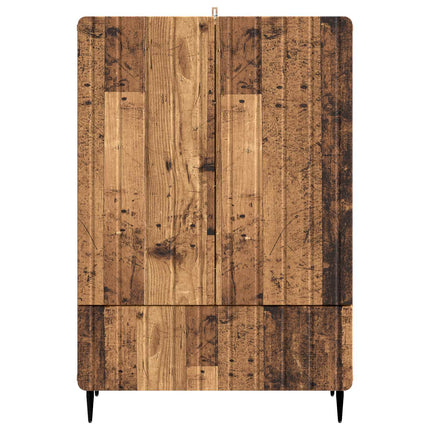 Sideboard Gammalt trä 66 x 34,5 x 97 cm Konstruerat trä