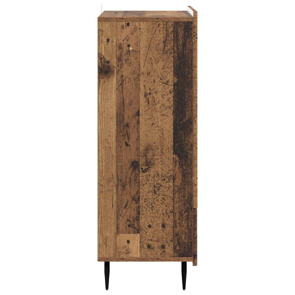 Sideboard Gammalt trä 66 x 34,5 x 97 cm Konstruerat trä