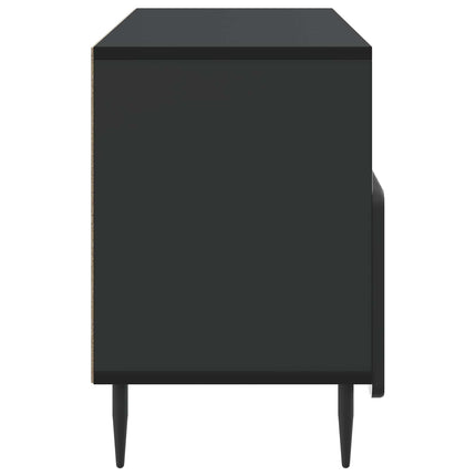TV-skåp med låda Svart 102 x 34,5 x 50 cm Konstruerat trä