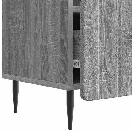 TV-skåp Grå sonoma-ek 102 x 34,5 x 50 cm Konstruerat trä