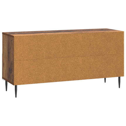 TV-skåp med låda Gammalt trä 102 x 34,5 x 50 cm Konstruerat trä