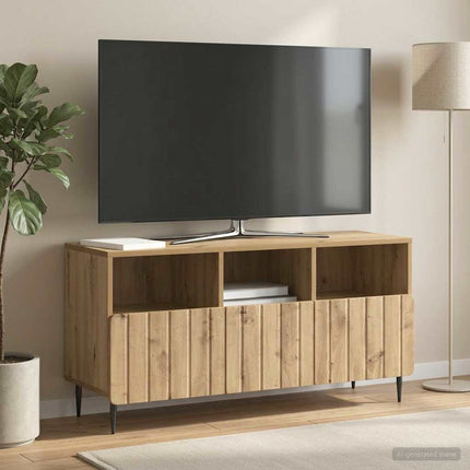 TV-skåp 102 x 34,5 x 50 cm Artisan-ek Konstruerat trä