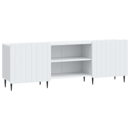 TV-skåp Vit 150 x 31 x 52 cm Konstruerat trä