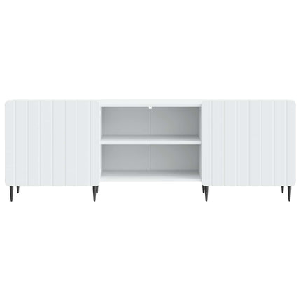 TV-skåp Vit 150 x 31 x 52 cm Konstruerat trä