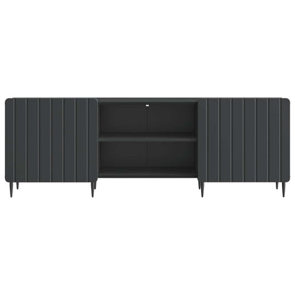 TV-skåp Svart 150 x 31 x 52 cm Konstruerat trä