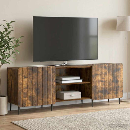 TV-skåp Rökt ek 150 x 31 x 52 cm Konstruerat trä