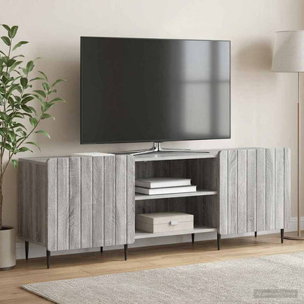 TV-skåp Grå sonoma-ek 150 x 31 x 52 cm Konstruerat trä