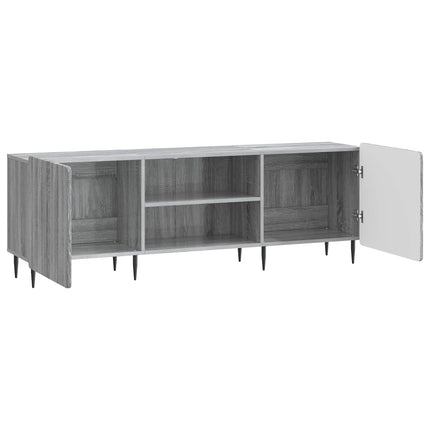 TV-skåp Grå sonoma-ek 150 x 31 x 52 cm Konstruerat trä