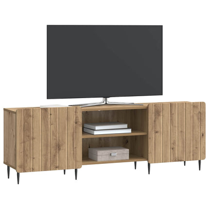 TV-skåp 150 x 31 x 52 cm Artisan-ek Konstruerat trä