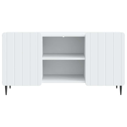 TV-skåp Vit 102 x 34,5 x 52 cm Konstruerat trä