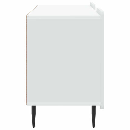 TV-skåp Vit 102 x 34,5 x 52 cm Konstruerat trä
