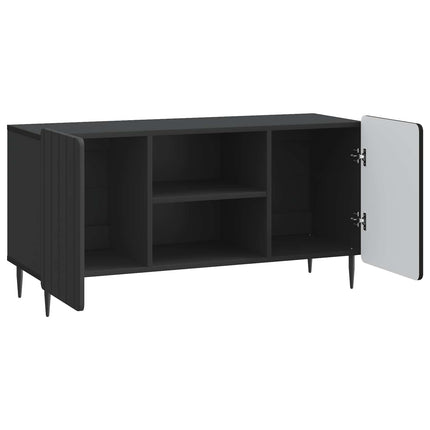 TV-skåp Svart 102 x 34,5 x 52 cm Konstruerat trä