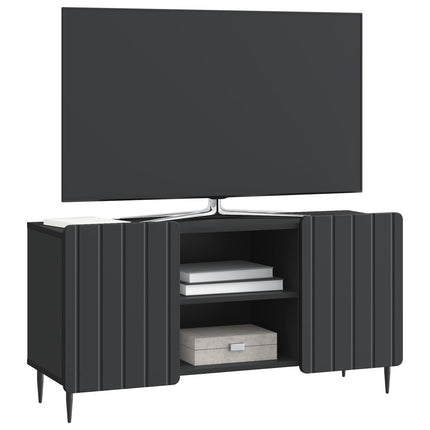 TV-skåp Svart 102 x 34,5 x 52 cm Konstruerat trä