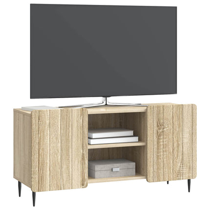 TV-skåp Sonoma-ek 102 x 34,5 x 52 cm Konstruerat trä