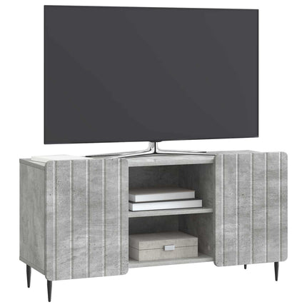 TV-skåp Betonggrå 102 x 34,5 x 52 cm Konstruerat trä