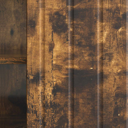 TV-skåp Rökt ek 102 x 34,5 x 52 cm Konstruerat trä
