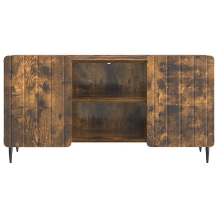 TV-skåp Rökt ek 102 x 34,5 x 52 cm Konstruerat trä