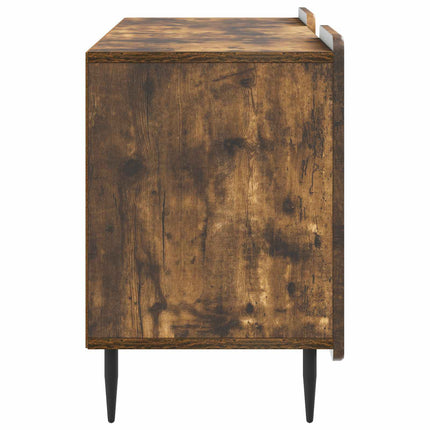 TV-skåp Rökt ek 102 x 34,5 x 52 cm Konstruerat trä