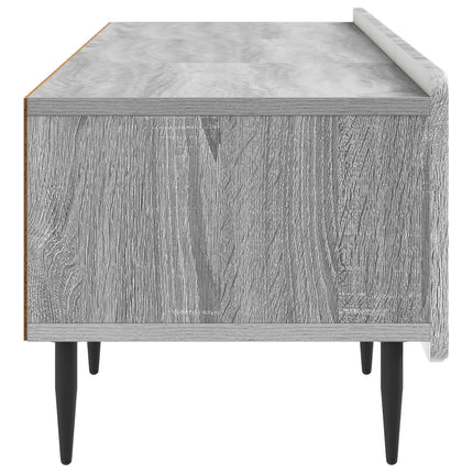TV-skåp Grå sonoma-ek 147 x 34,5 x 32 cm Konstruerat trä