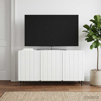 TV-skåp Vit 99 x 34,5 x 52 cm Konstruerat trä