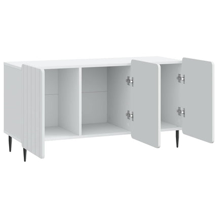 TV-skåp Vit 99 x 34,5 x 52 cm Konstruerat trä