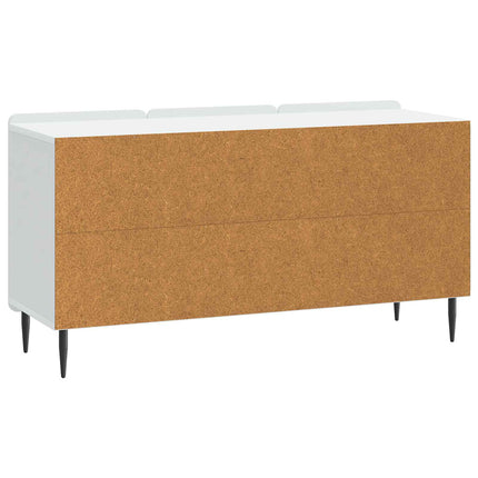 TV-skåp Vit 99 x 34,5 x 52 cm Konstruerat trä