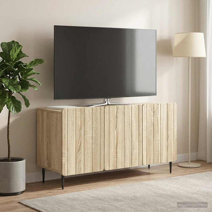 TV-skåp Sonoma-ek 99 x 34,5 x 52 cm Konstruerat trä