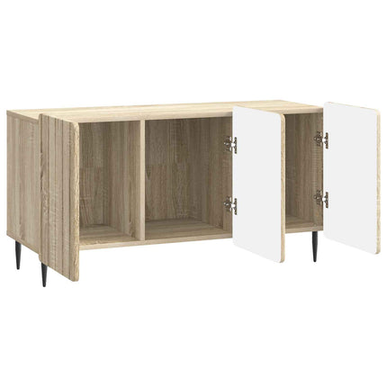 TV-skåp Sonoma-ek 99 x 34,5 x 52 cm Konstruerat trä