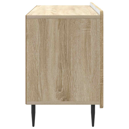 TV-skåp Sonoma-ek 99 x 34,5 x 52 cm Konstruerat trä