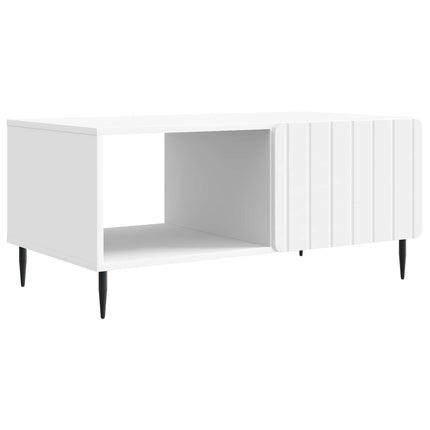 Kaffeebord Vit 90 x 50 x 40 cm Konstruerat trä