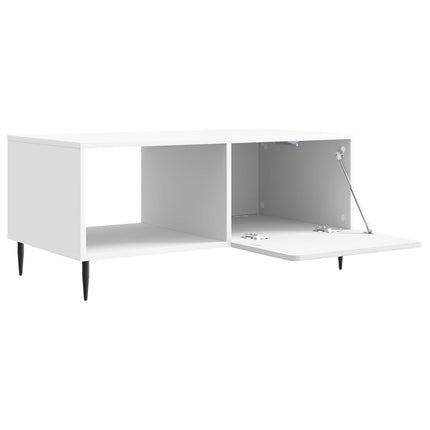 Kaffeebord Vit 90 x 50 x 40 cm Konstruerat trä