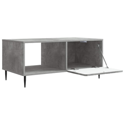 Kaffeebord Betonggrå 90 x 50 x 40 cm Konstruerat trä
